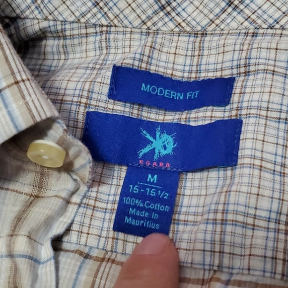 Egara Men's Button Up, Size Med - Picture 2 of 3